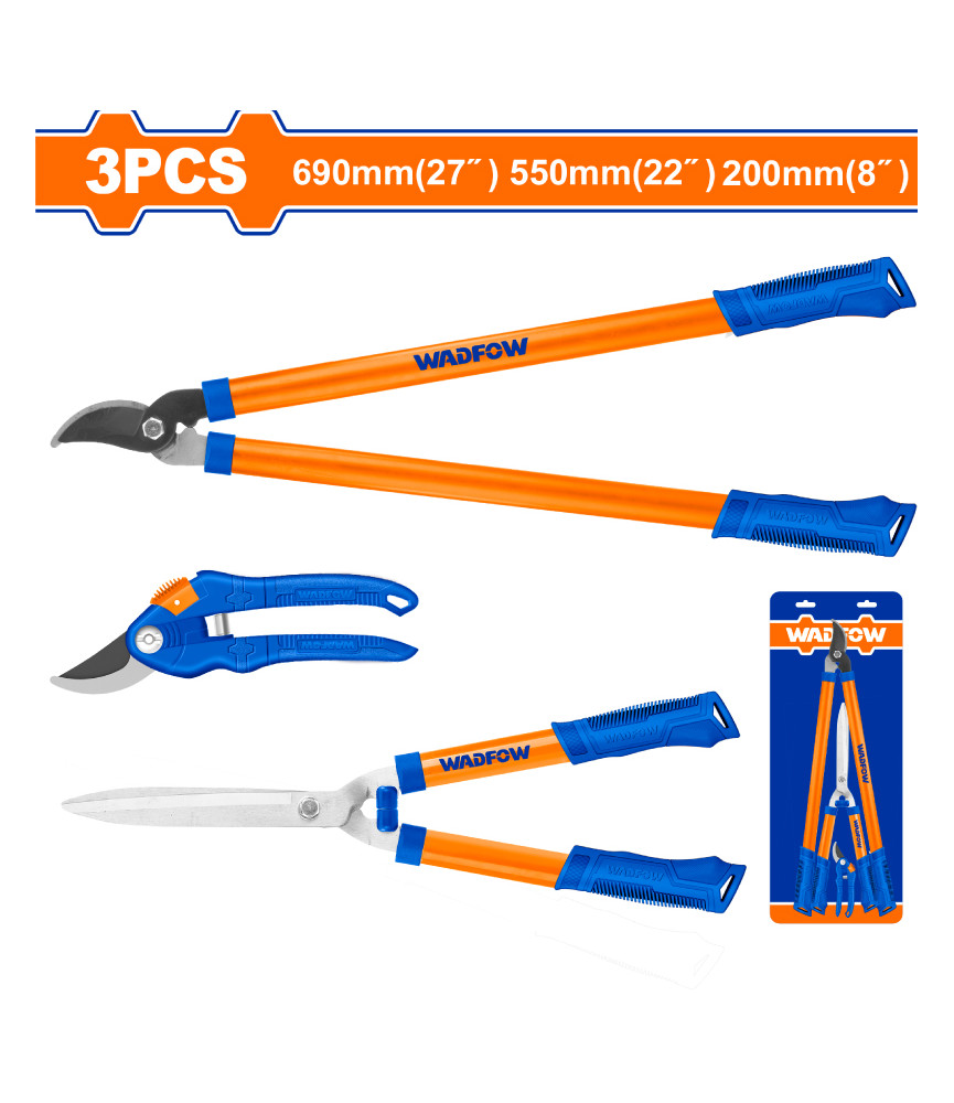 WDF JEU 3 SECATEURS WPR3E03