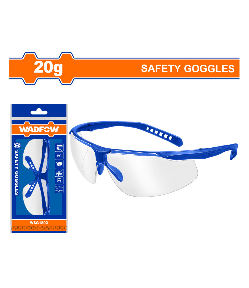 WDF LUNETTE PROTECTION TRANSP WSG1802