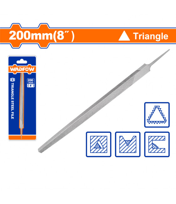 WDF LIME TRIANGULAIRE 8" WFE1658