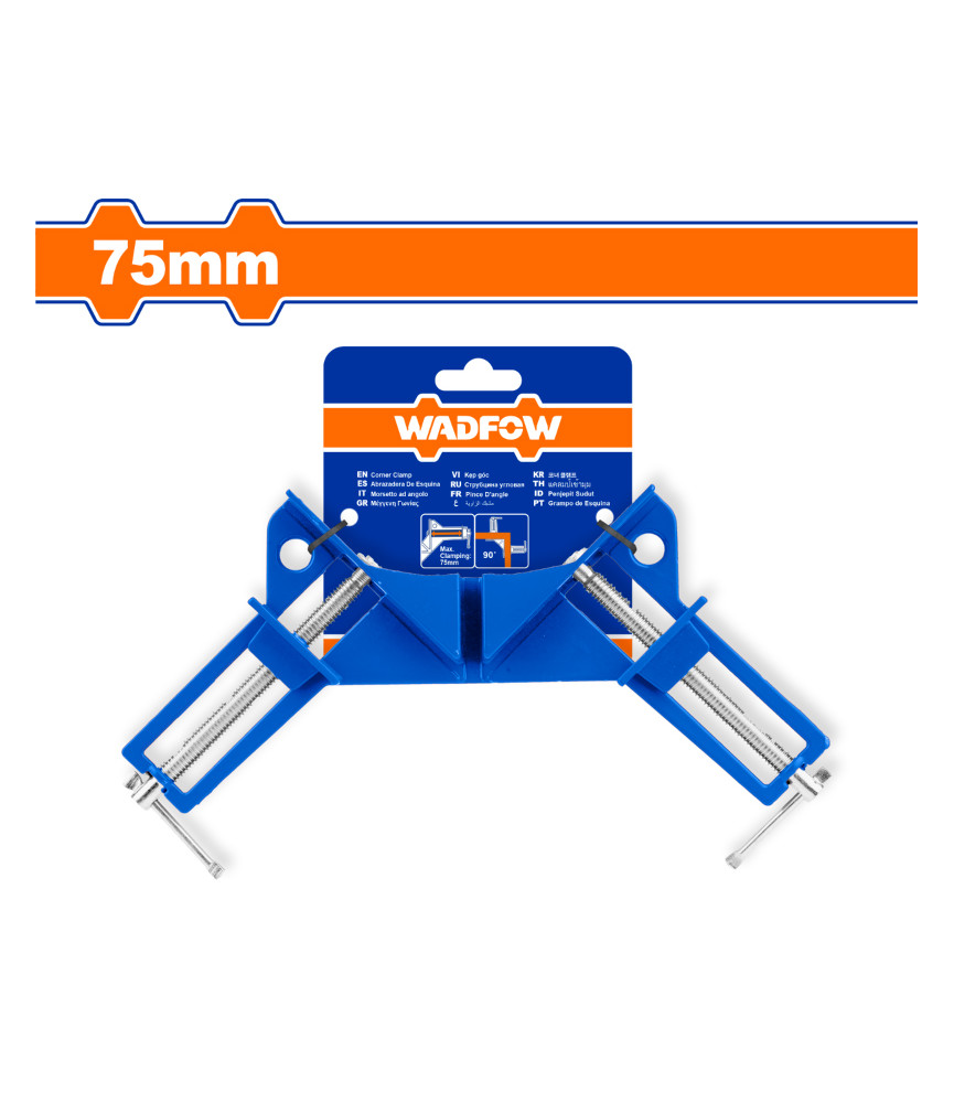 WDF JEU PINCE D'ANGLE 75MM WACC453
