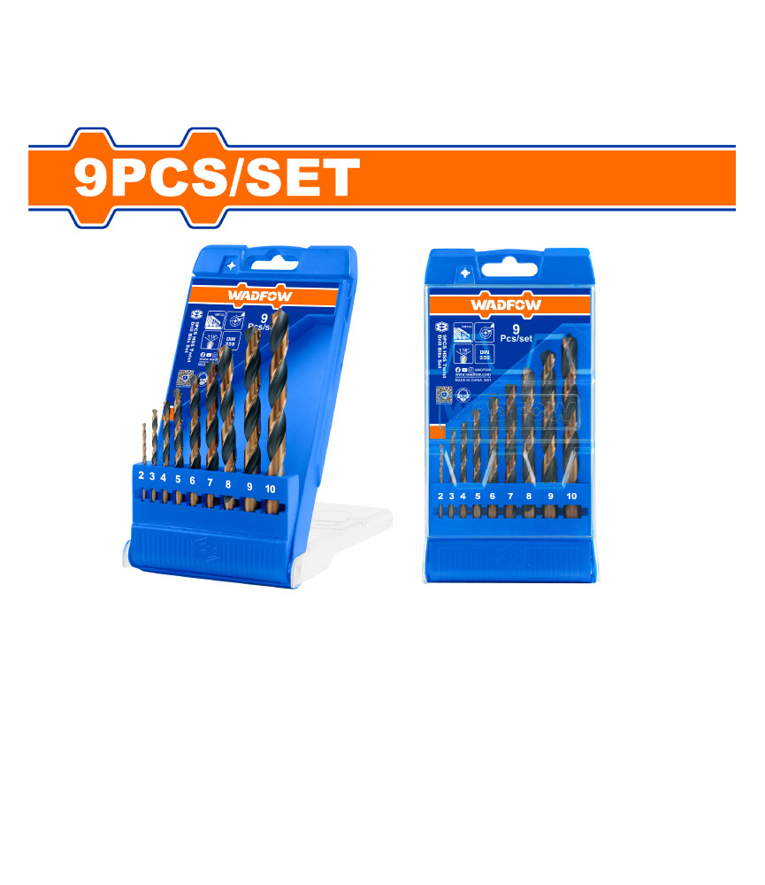 WDF JEU 9 MECHES METAUX WTD6B02
