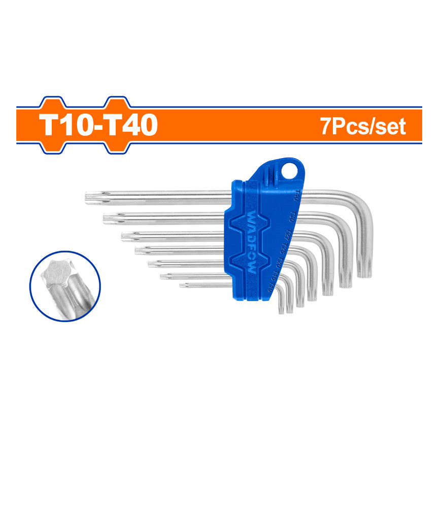 WDF JEU 7 CLE TORX COURTE WHK3671