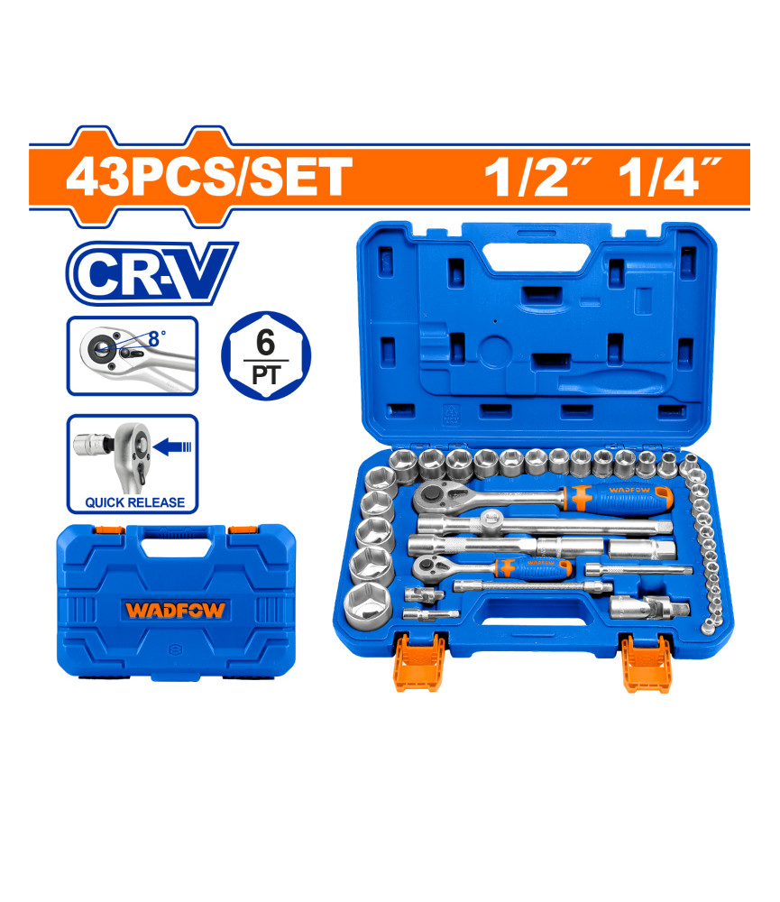 WDF JEU 43 CLE CLIQ 1/2+1/4 CR-V WST3D43