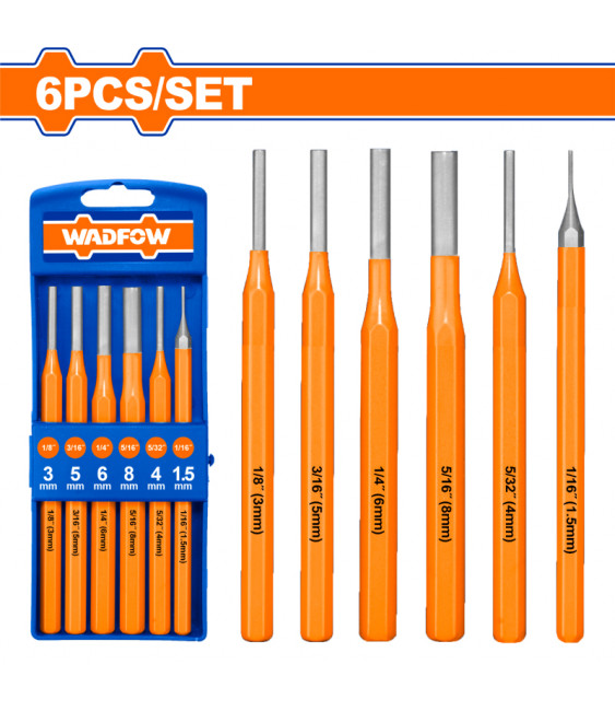WDF JEU 6 CHASSE GOUPILLE 152MM WCC8306