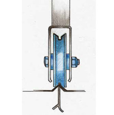 ROUE POUR PORTE COULISSANT 360