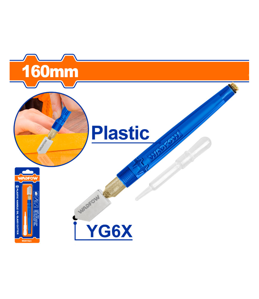 WDF COUPE VERRE 160MM PLAST WGR1601