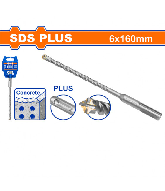 WDF FORET SDS PLUS 6X160 4TAIL WHD3201