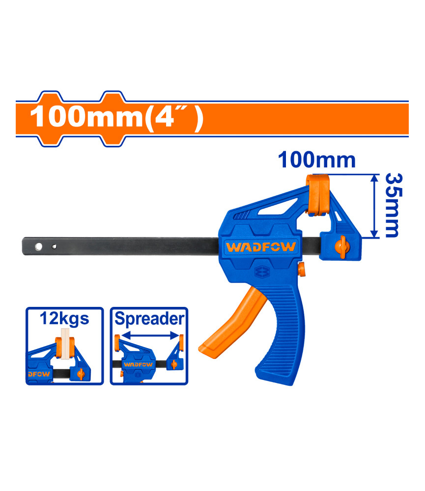 WDF SERRE JOINT RAPIDE 4" WCP4374