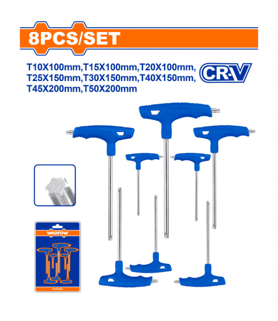 WDF JEU 8 CLE TORX A POIG CR-V WHK3481