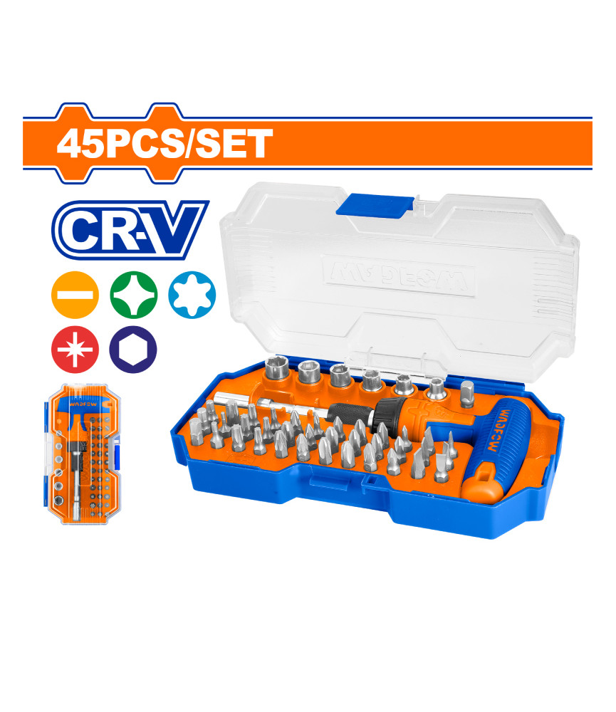 WDF JEU 45 EMBOUTS CR-V WSS8B45