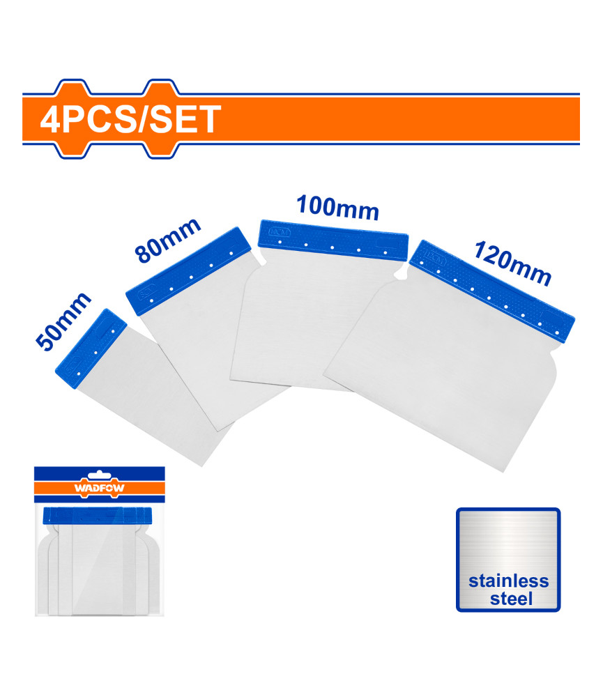 WDF JEU 4 PALETTES A MASTIC WPT4E41