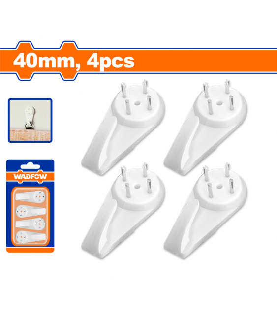 WDF JEU 4 CROCHET ABS 40MM WPHK1K02