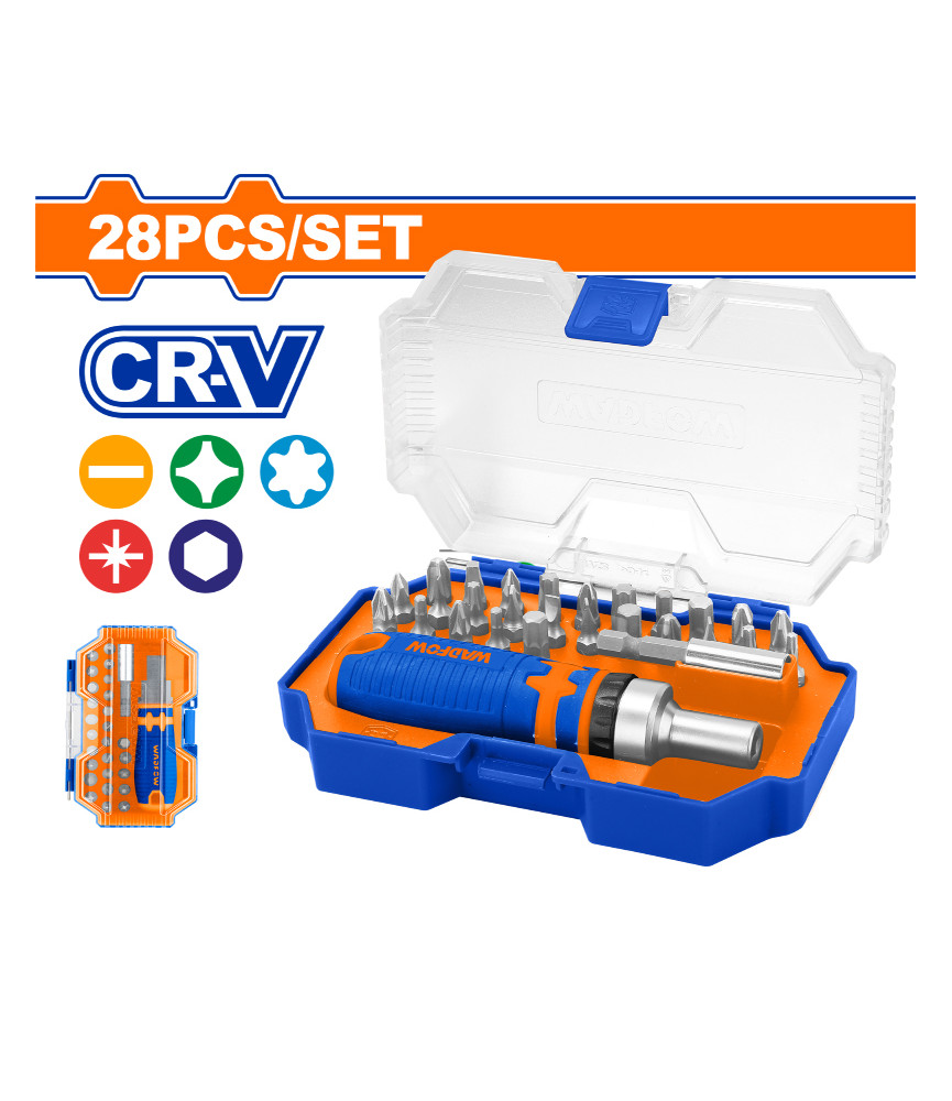 WDF JEU 28 EMBOUTS CR-V  WSS8B28
