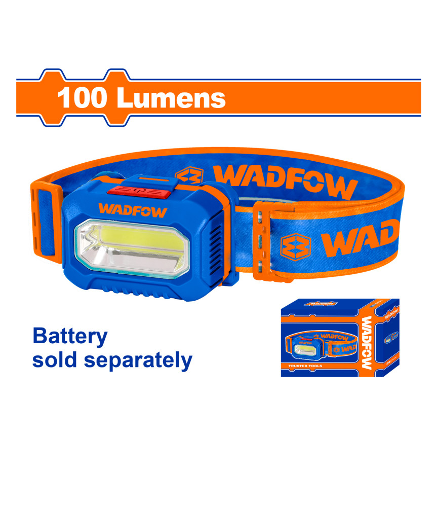 WDF TORCHE FRONTALE 100 LUMENS WHLL3AAA5