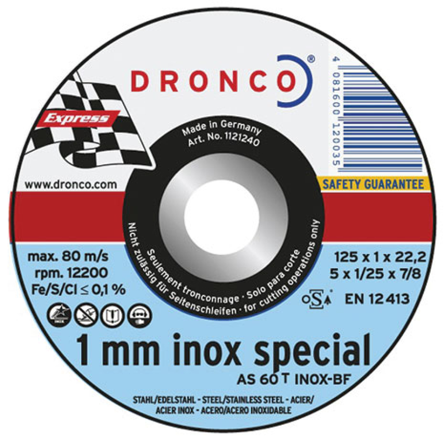 DISQUE INOX 
