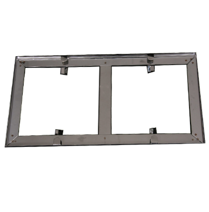 PORTE VISITE INOX  