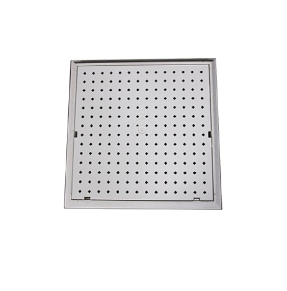 PORTE VISITE 30x30 PLASTIQUE BLANC  