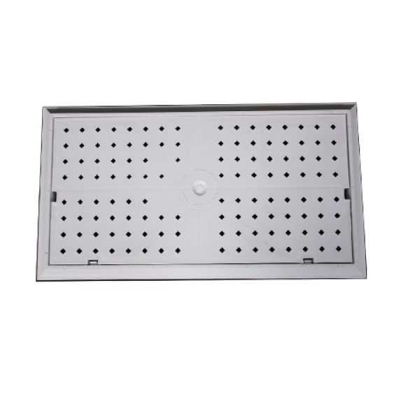 PORTE VISITE 25X40 PLASTIQUE  BLANC