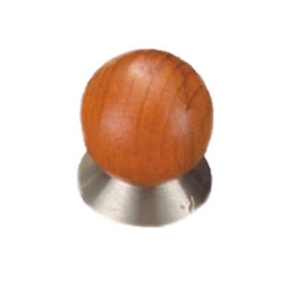BOUTON DE PORTE EN BOIS SATINE REF.011001